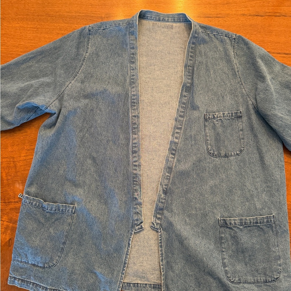 Blue Denim Kimono